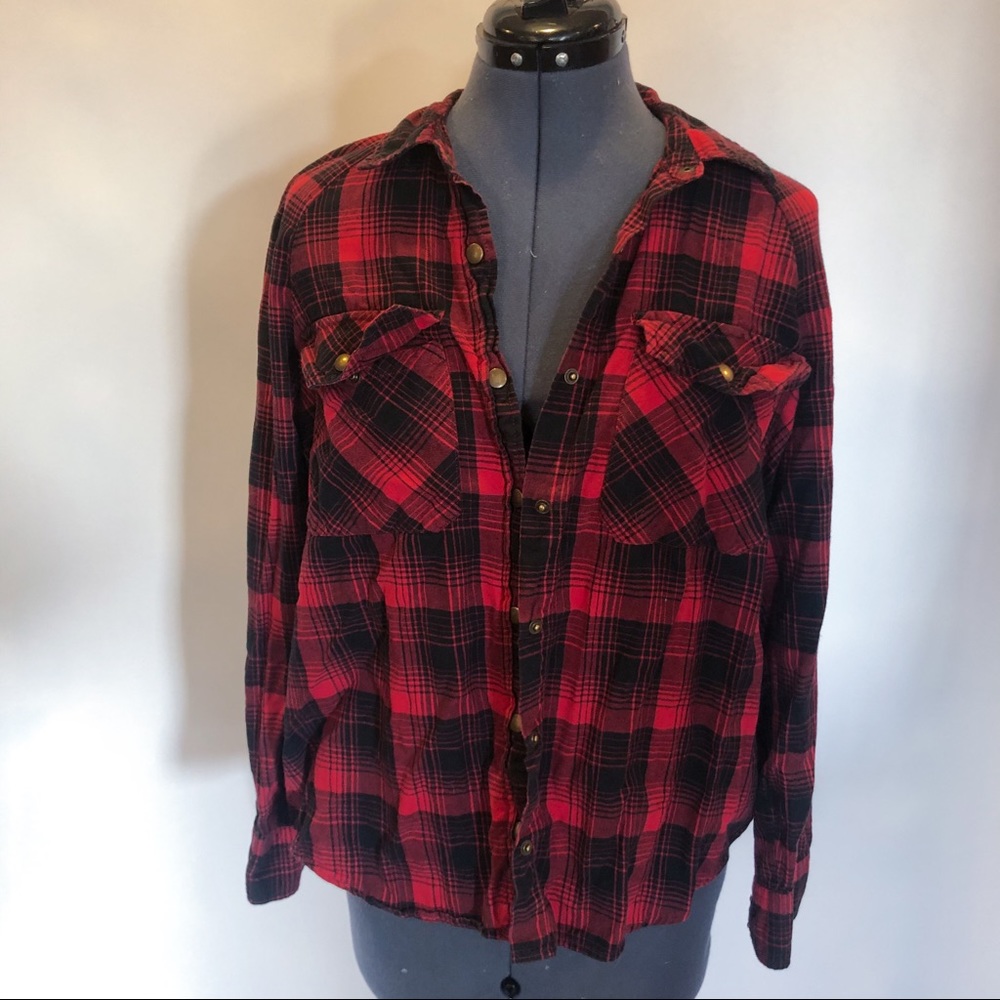 Red and black flannel